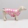 Dog jacket two -sided with a weight, size 16 (ds 36 cm, og 46 cm, ok 35 cm), pink
