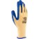 Gloves polyester workers, latex embossed coating, size 9, Sibrtekh
