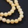 Beads on threads ball No. 8 “Citrin” (2 variety), +/- 38 cm
