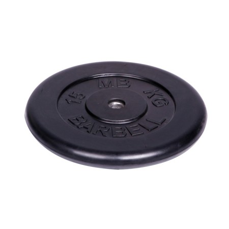 Rubbed disk d = 26 mm, the color is black, 15 kg