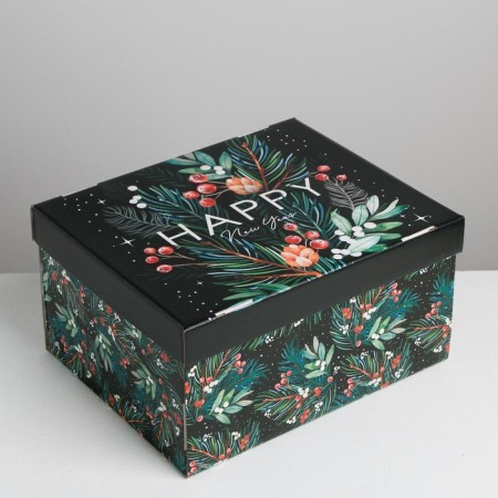 The folding box of the "Magic New Year", 31.2 x 25.6 x 16.1 cm, New Year-1