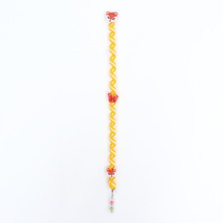 Hair decoration, spiral "Mix" 22 cm-6