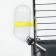 Drill for rodents with a metal nose, 60 ml, transparent with yellow mount