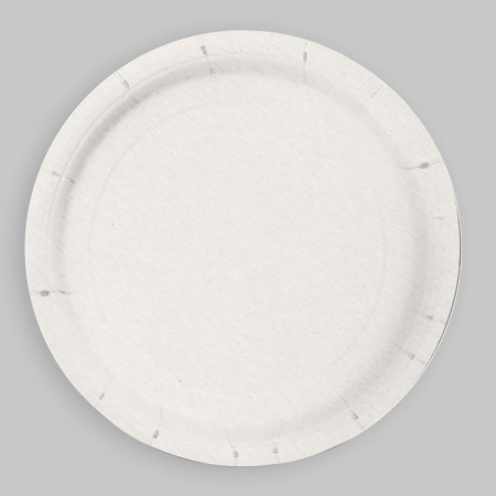 A disposable paper plate "Bright birthday", rainbow, set 6 pcs, 18 cm-3