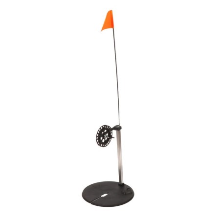 Yaman gerlitsa, with an aluminum tube, L-285 mm, D = 210 mm, coil 90 mm