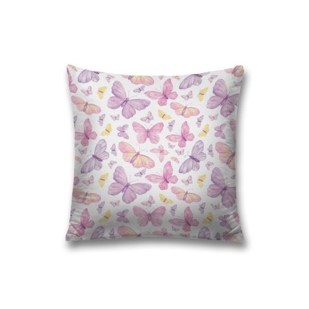 Pillowess decorative "delicate butterflies", on a zipper, size 45x45 cm