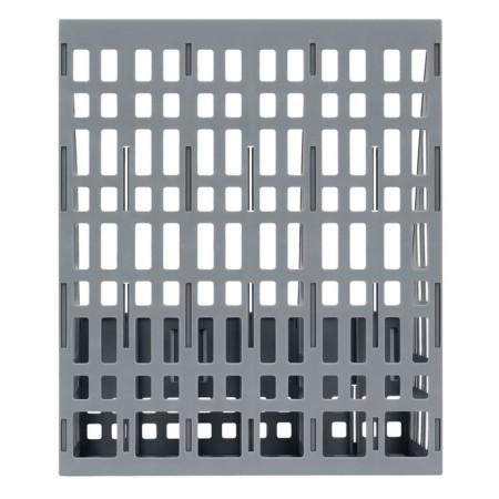 Settlement, vertical, 3 compartments, gray, gray-4