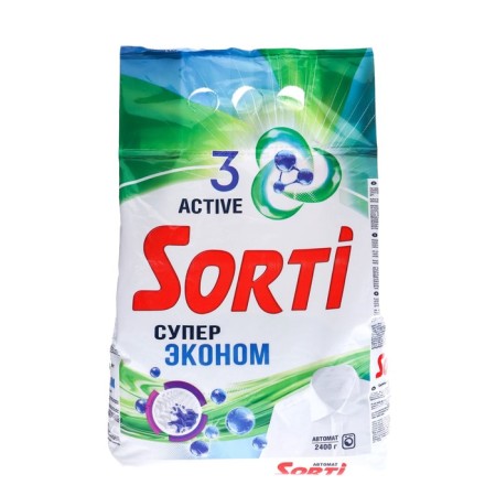 Sorti washing powder "Economy Super", automatic, 2.4 kg