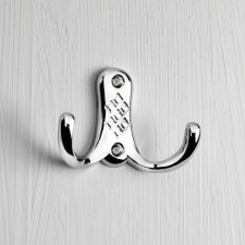 Hook furniture tundra TKD024, two -rod, chrome