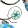 Economic Service Chandelier "Rosary", 5x40W E27, chrome 53.5x53.5x26 cm