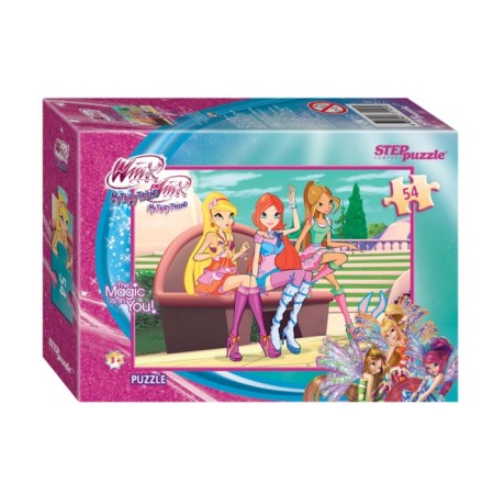 Winx puzzles, 54 elements, mix-4