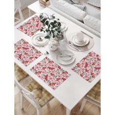 A set of napkins for setting the table 