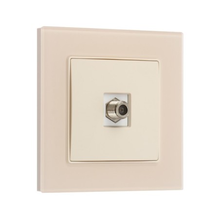 ONE ONE ONE ONE TOT MATTE GLASS, hidden, glass, beige-1