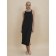 Female dress, size XL, black color