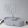 Stand for jewelry "Deer", oval stand, 26 × 25 cm, color gray color