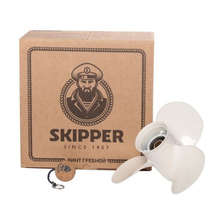 Skipper crest screw, Yamaha 40-50 hp, aluminum, step 12, d = 11 3/8 inches-1