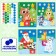New Year's gift. Developing set with games "New Year! Parcel from Santa Claus "
