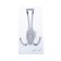 Hook furniture tundra TKT007, three -rod, chrome