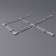 Corner Connector Elektrostandard, Track Rail Sl Surface, 72x72x17 mm, Gray color