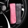 A car for washing a car, Cartage, microfiber, 800 g/m², 30 × 40 cm, pink-gray