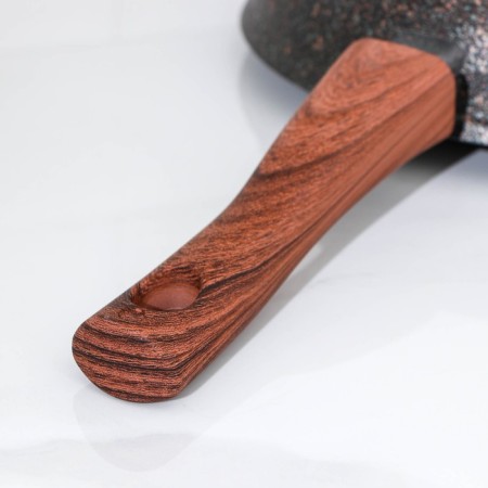 Granit Ultra Original pan, D = 24 cm, removable handle, anti -stick coating, black color-5