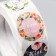 Stick Paper "Plant" d = 2.5 cm 500 pcs in a roll 3x6.5x6.5 cm