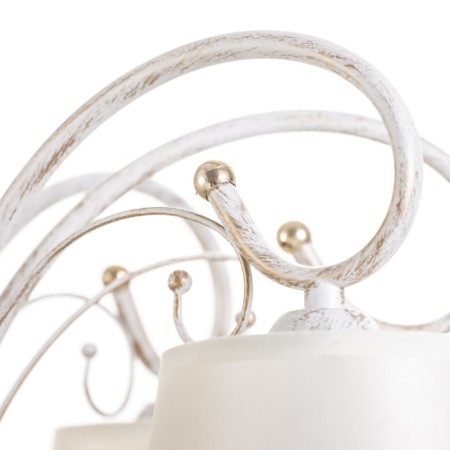 Chandelier 2150/8 E14 40W is white with a golden patina 79x79x35 cm Bayerlux-6