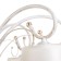 Chandelier 2150/8 E14 40W is white with a golden patina 79x79x35 cm Bayerlux