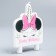 Candle for the cake "Happy Birthday!", 74 x 100 mm, Minnie Mouse Unicorn