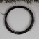 Garland "thread" 5 m dew, ip20, black thread, 50 LED, glow warm white, 2 modes, AAH3