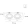 Pointed-built Lamp Tarf A2168PL-2BK, GU10, 2x50 W, 9.2x17.3x2.4 cm, black