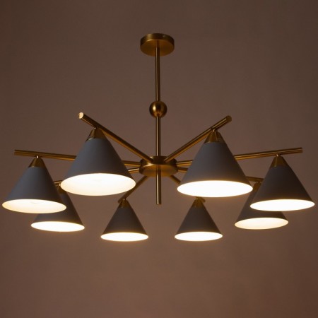 Caus "Flint" 8he27 40W gray 90x90x50cm-2