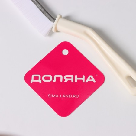 Brush for cleaning narrow places of the share, 23 × 2 cm, white color-9