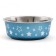 Bowl with silicone base "star", blue, 300 ml