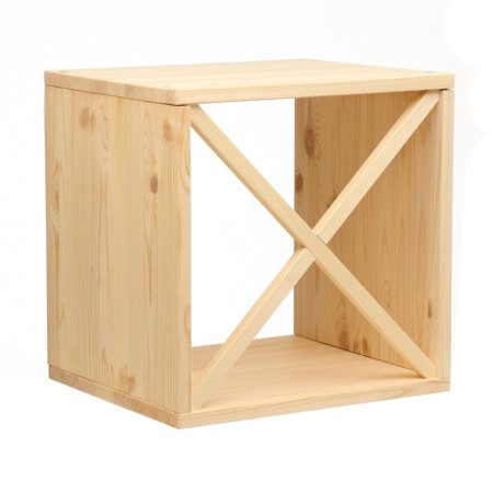 Apelvik Cuba Small, 390x390x 330, Massive Pine-3