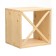 Apelvik Cuba Small, 390x390x 330, Massive Pine