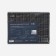 Mat for cutting, five -layer, 30 × 22 cm, a5, black color