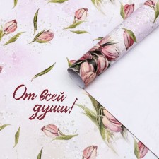Paper packaging, glossy 