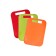 A set of cutting boards of 29.5 x 21.5 cm and 2.5 mm Oursson thick, multicolor