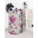 Basket for toys "Volumetric hearts, size 40x60 cm
