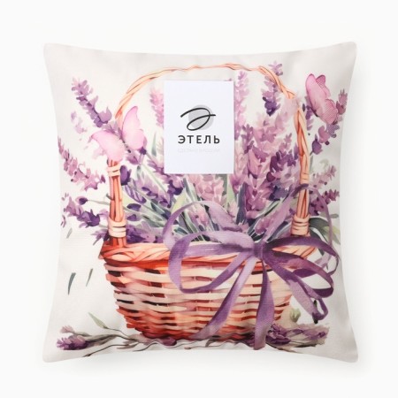 Case on the pillow Ethel "Sweet Home" 2 pcs, 40*40 cm, velor 100% p/e-5