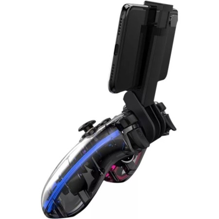 Gampad Xtrike Me GP-52, wireless, for PS4, Bluetooth 4.0, 800 mAh, transparent-6