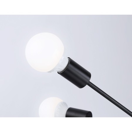 Lamp ceiling in the style of Ambrella Light, Loft, TR80402, 6HE27, Black Color-3