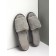 Women's slippers open nose, size 39-41, color gray color