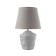 Table lamp with lampshade Risalux "Nebraska", 1 × 40 W, E27, Gray, 20 × 20 × 32 cm