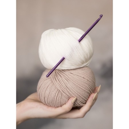 Knitting hook, d = 3.5 mm, 15 cm, mix color-5