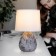 Rivoli Damaris 1he14, 40 watts Ceramics Black and white with a lampshade