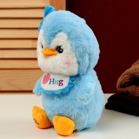 Soft toy "Penguin", 24 cm, blue color-1
