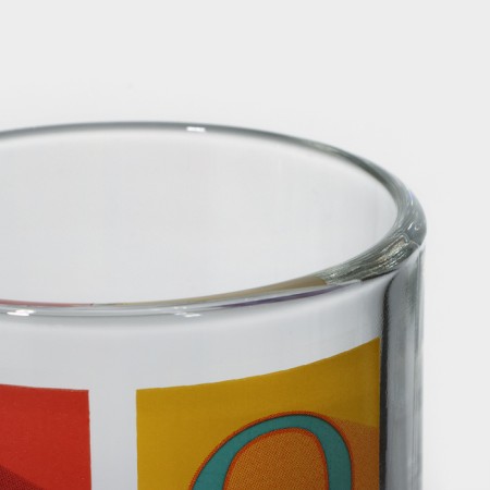 Glass Glass "Fitness", 320 ml, mix-3