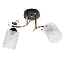 Chandelier 1188/2 E27 40W gold-black 48x15x24 cm Bayerlux